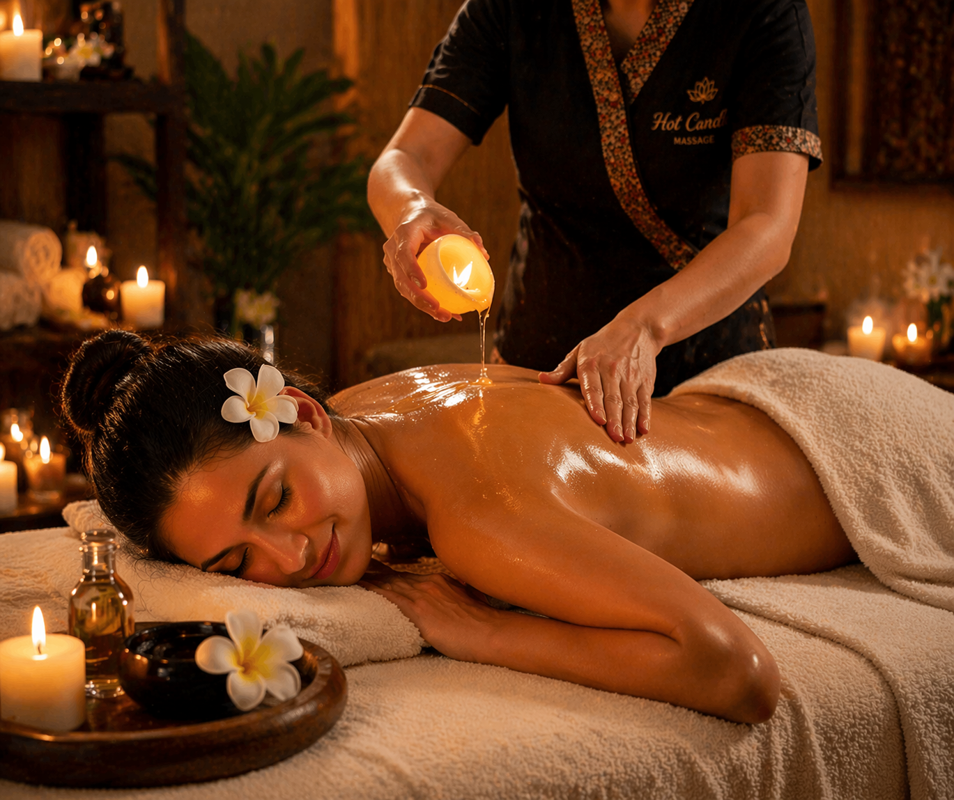 Hot Candle Massage